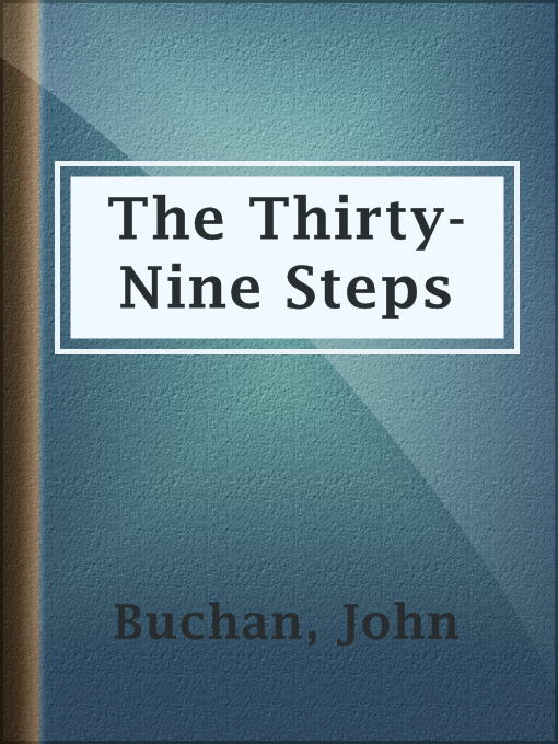 Cover of The Thirty-Nine Steps